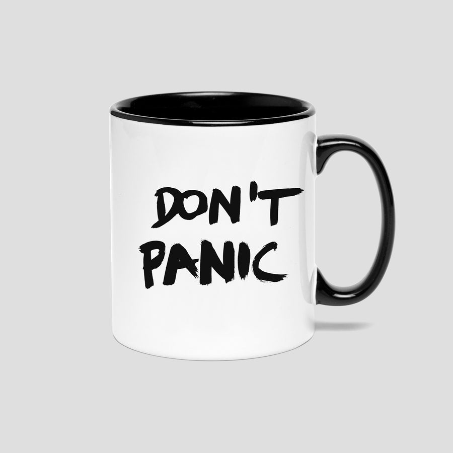 Don’t Panic, Mug