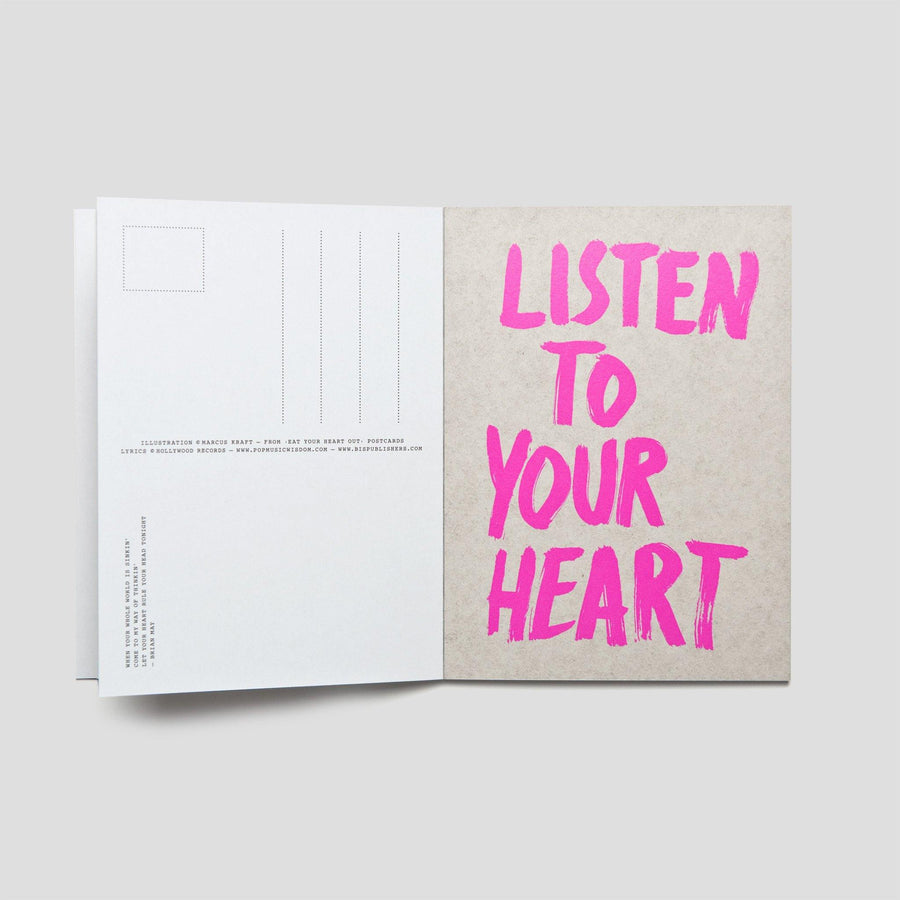 Eat Your Heart Out, Postcard Block - Pop Music Wisdom