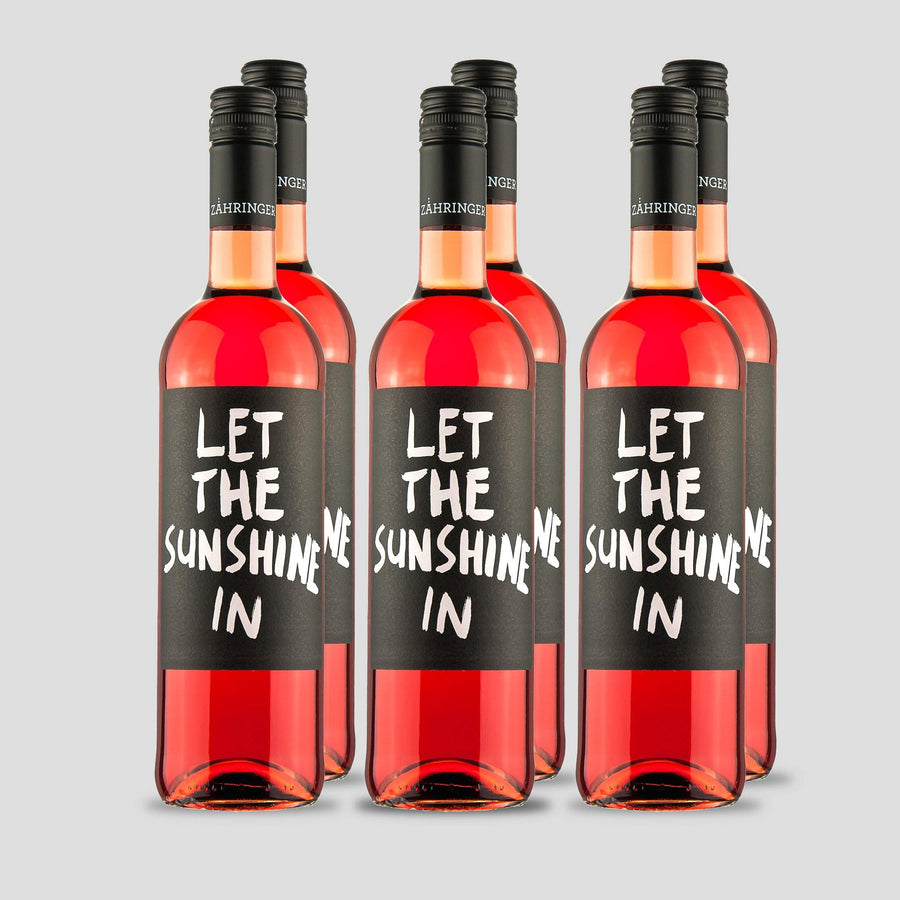 Let The Sunshine In, Rosé Wine (6x) - Pop Music Wisdom